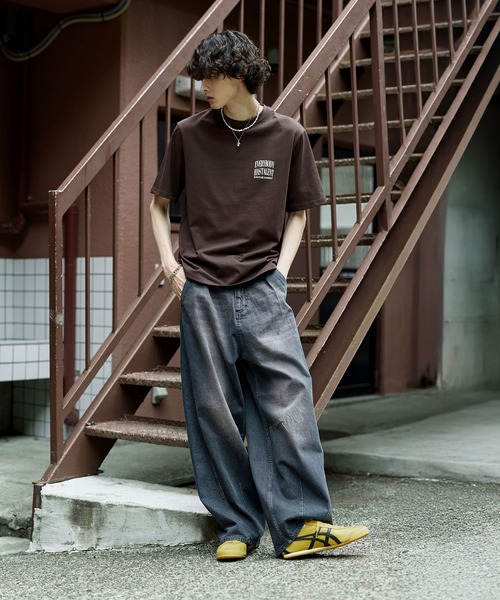 「Bleme」 デニムパンツ S ライトブルー メンズ_画像9