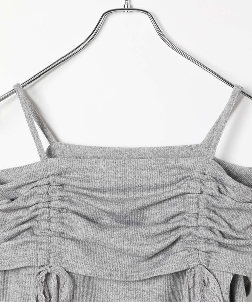 「Heather」 長袖カットソー FREE ブラック レディース_画像3