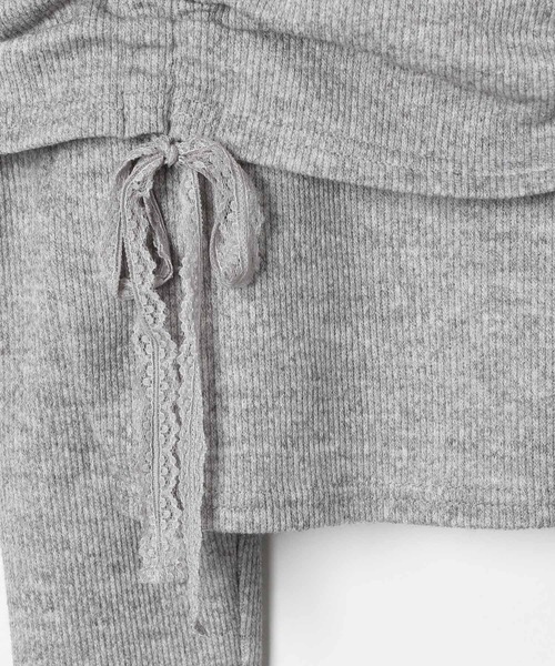 「Heather」 長袖カットソー FREE ブラック レディース_画像6