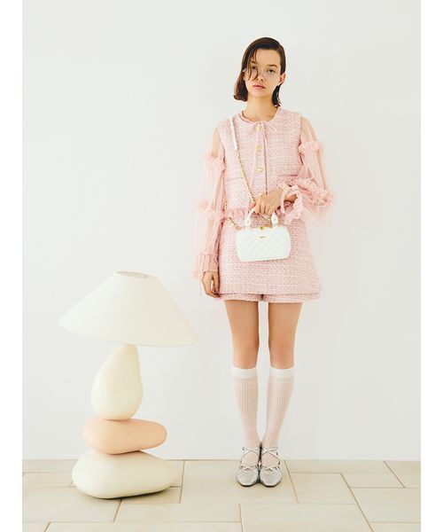 「FURFUR」 ノースリーブブラウス ONE SIZE ホワイト レディース_画像7