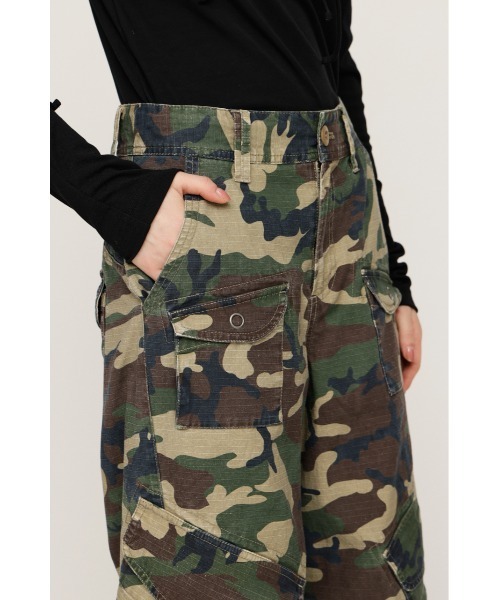 SLY（スライ） スラックス パンツ BIG PK MILITARY PT ビッグポケット