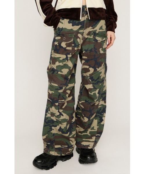 SLY（スライ） カーゴパンツ BIG PK MILITARY PT ビッグポケット