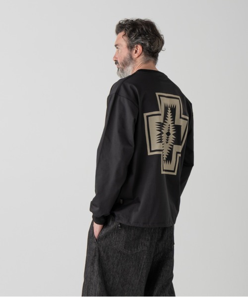 d*7様 新品！Lサイズ！ペンドルトン tシャツ バックプリント・L/S・ティ PENDLETON（ペンドルトン） tシャツ バックプリント・L/S・ティ メンズ