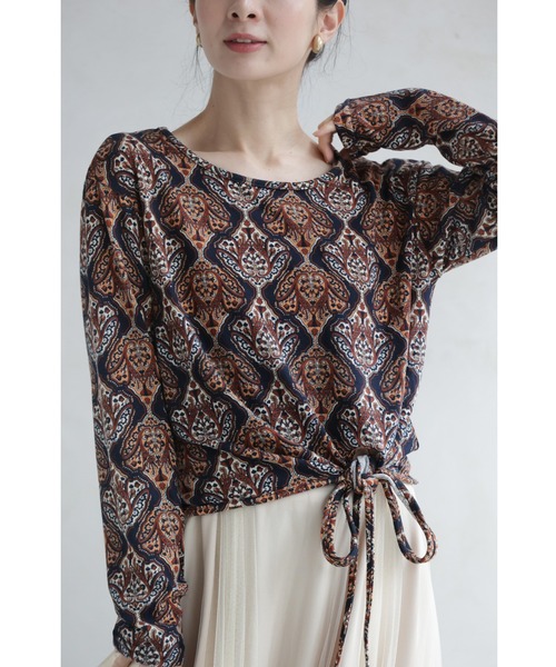 「CAWAII」 長袖カットソー FREE ブラウン レディース_画像9