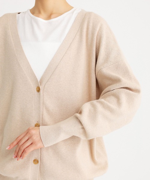 「BABYLONE」 長袖カットソー フリー ネイビー レディース_画像2