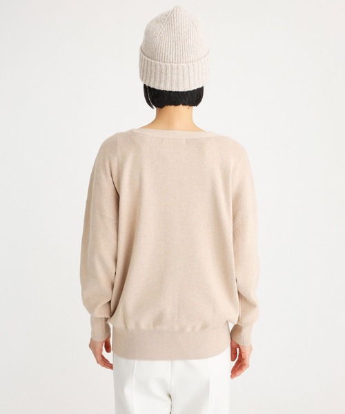 「BABYLONE」 長袖カットソー フリー ネイビー レディース_画像7