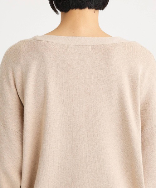 「BABYLONE」 長袖カットソー フリー ネイビー レディース_画像8