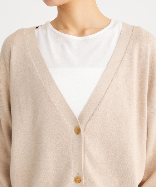 「BABYLONE」 長袖カットソー フリー ネイビー レディース_画像9