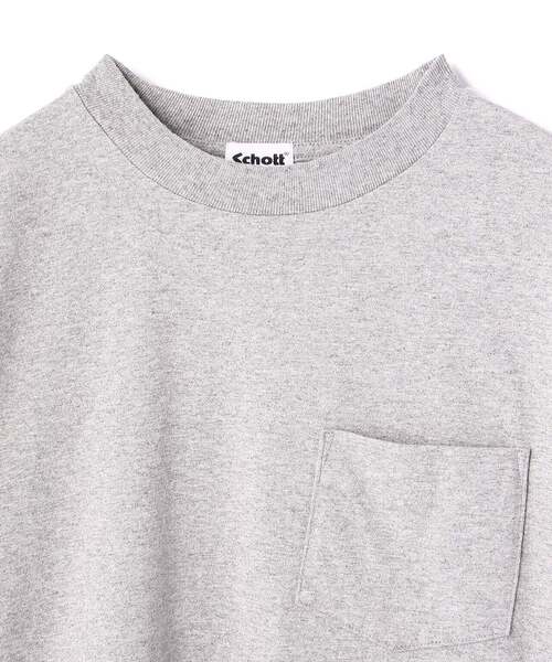 「schott」 半袖Tシャツ - ブラック メンズ_画像3