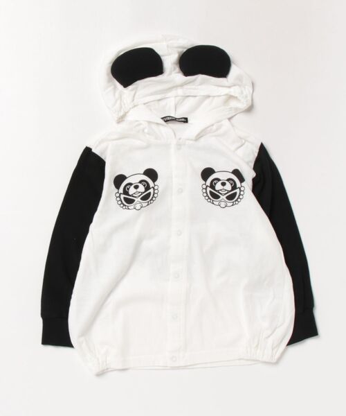 HYSTERIC MINI（ヒステリックミニ） パーカー PANDA MINI 耳付きフード 