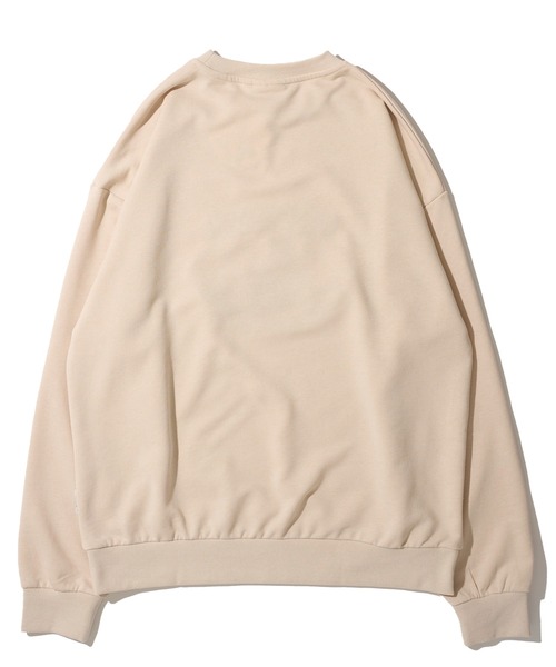 「POWER TO THE PEOPLE」 長袖カットソー LARGE チャコールグレー レディース_画像3