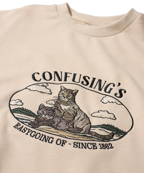 「POWER TO THE PEOPLE」 長袖カットソー LARGE チャコールグレー レディース_画像4