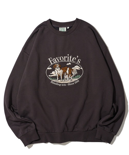 「POWER TO THE PEOPLE」 長袖カットソー LARGE チャコールグレー レディース_画像7