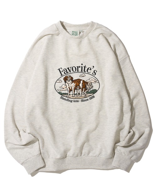 「POWER TO THE PEOPLE」 長袖カットソー LARGE チャコールグレー レディース_画像9