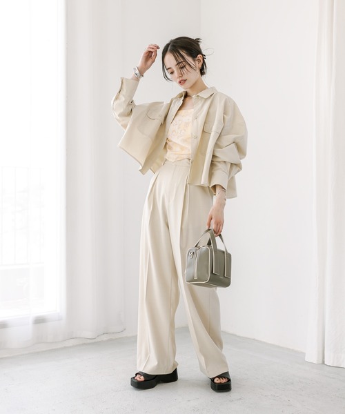 「mystic」 スラックス 1 ブラック レディース_画像7