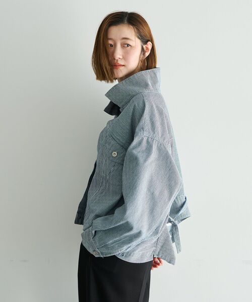 Editt by YECCA VECCA デニムジャケット gジャン 2wayインバーテッド