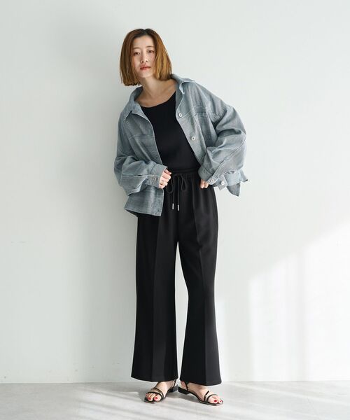 Editt by YECCA VECCA デニムジャケット gジャン 2wayインバーテッド