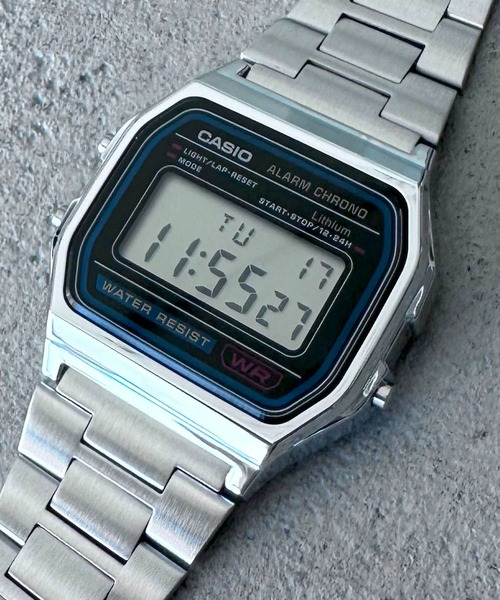 「CASIO」 デジタル腕時計 FREE シルバー メンズ_画像6