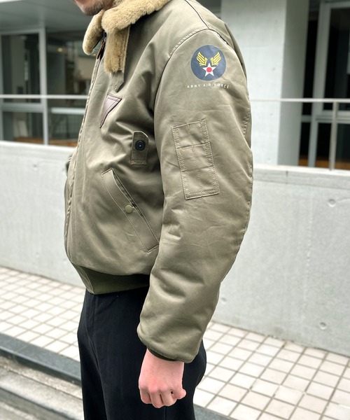 HOUSTON（ヒューストン） ma1 ma-1 B-15D FLIGHT JACKET B15-A