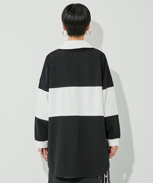 「A + TOKYO」 長袖カットソー FREE ブルー レディース_画像8