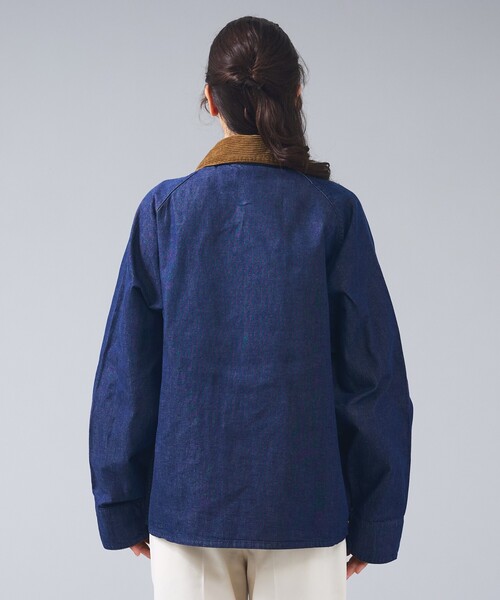 ブルゾン アウター 「BARBOUR / バブアー」TRANSPORT DENIM / トランスポート デニム カジュアルジャケットの画像