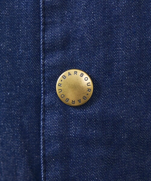 ブルゾン アウター 「BARBOUR / バブアー」TRANSPORT DENIM / トランスポート デニム カジュアルジャケットの画像