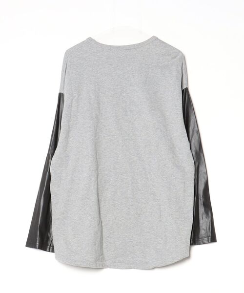 「NO ID.」 スウェットカットソー ONE SIZE グレー メンズ_画像2