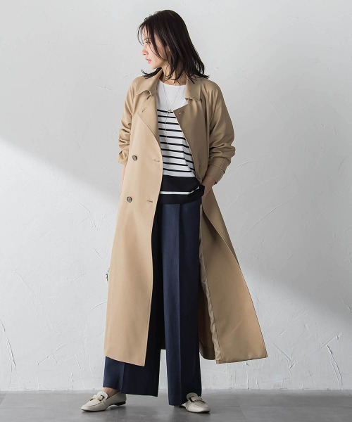 ワイドパンツ パンツ Beauty Denim パンツ「洗濯機で洗える」 レディースの画像