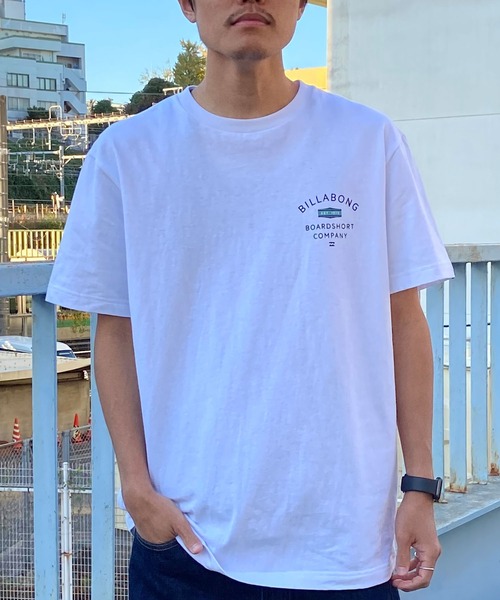 「BILLABONG」 半袖Tシャツ 2XL セージグリーン メンズ_画像3