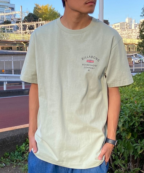 「BILLABONG」 半袖Tシャツ 2XL セージグリーン メンズ_画像5