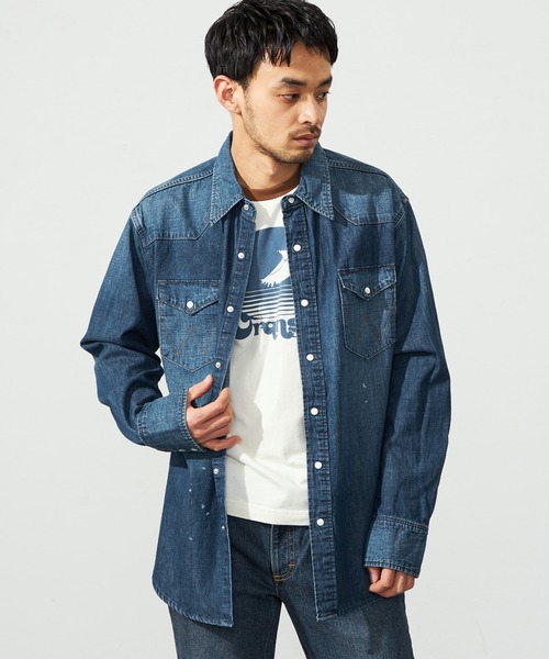 Lee（リー） シャツ Wrangler/ラングラー「US ORIGINAL」27MW