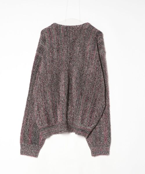 「BEAMS」 ニットカーディガン X-LARGE グレー メンズ_1