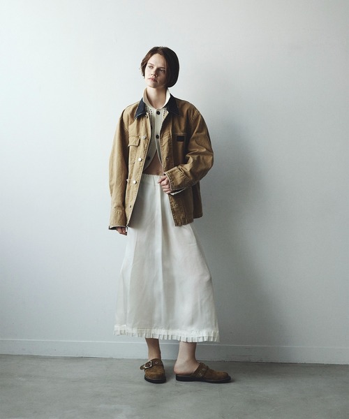 AMAIL Luxe tweed coverall カバーオール SALE 40%OFF】tsuzuli(ツヅリ) COVERALL JACKET(カバーオール