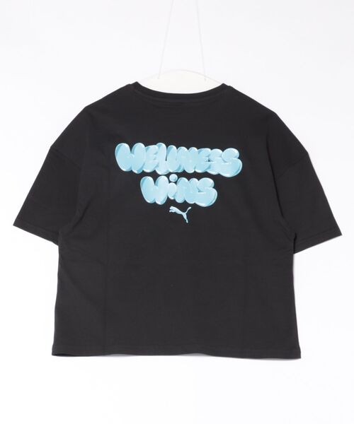 PUMA（プーマ） tシャツ W GRAPHICS BUBBLEOVERSIZED TEE ショート