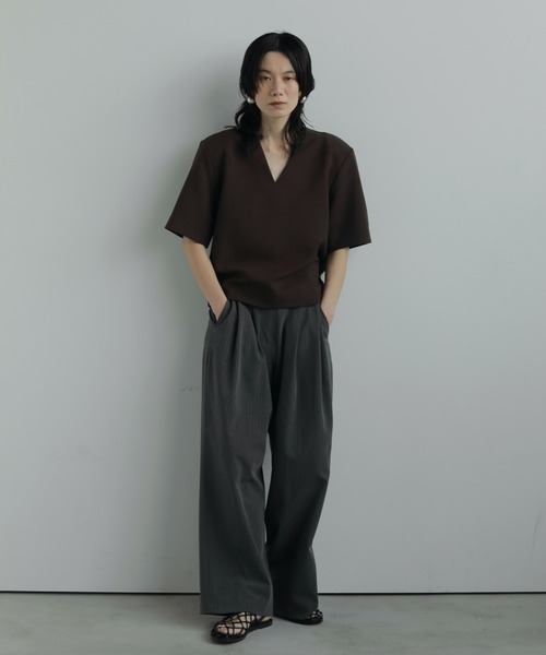 anuke（アンヌーク） パンツ 38inch グレー レディース : ZOZOTOWN
