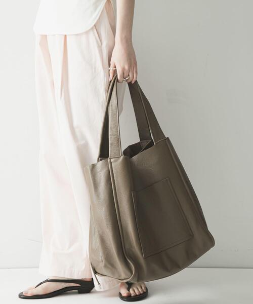 アーバンリサーチ☆URBAN RESEARCH TOTE BAG L URBAN RESEARCH（アーバンリサーチ） トートバッグ ソフトレザービッグ