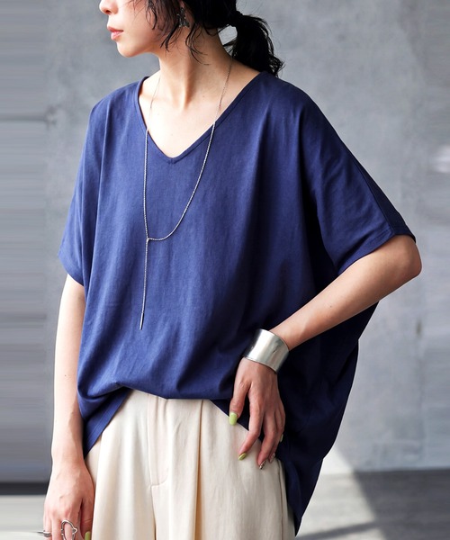 antiqua（アンティカ） antiqua tシャツ 半袖 綿100 汗ジミ防止 半袖 T