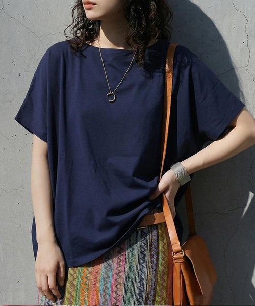 antiqua（アンティカ） antiqua tシャツ 半袖 綿100 汗ジミ防止 半袖 T