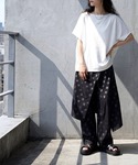 アンティカ antiqua tシャツ 半袖 綿...の詳細画像2