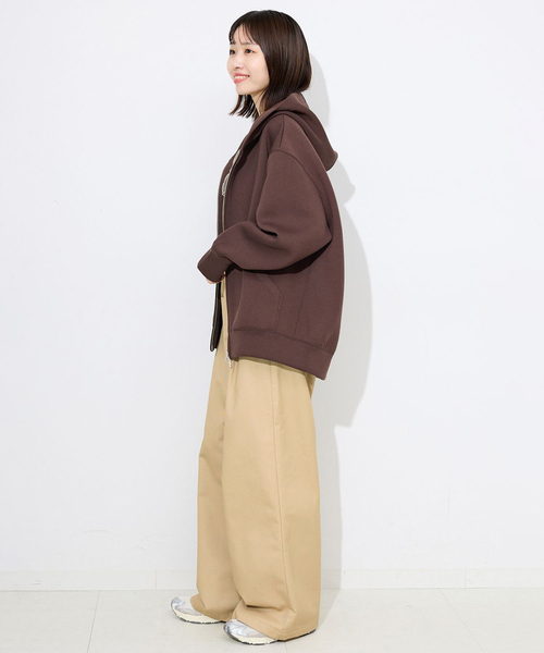 「SLOBE IENA」 チノパンツ 40 ベージュ レディース_4