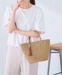 かごバッグ カゴバッグ ラメカゴバッグの詳細画像1