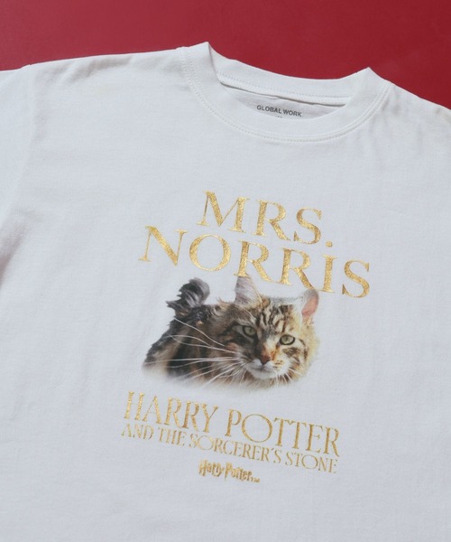激レア　ハリーポッター　動物　ペット　キャラクター　Tシャツ GLOBAL WORK（グローバルワーク） tシャツ Harry PotterヘビロッTEE
