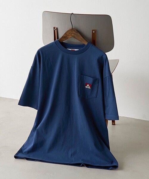 BEN DAVIS（ベンデイビス） tシャツ ワンポイント刺繍Tシャツ メンズ 