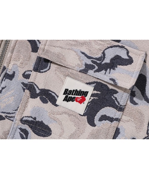 「A BATHING APE」 ジャケット X-LARGE ブルー メンズの画像