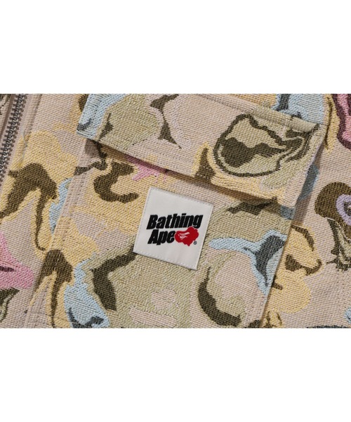 「A BATHING APE」 ジャケット X-LARGE ブルー メンズの画像