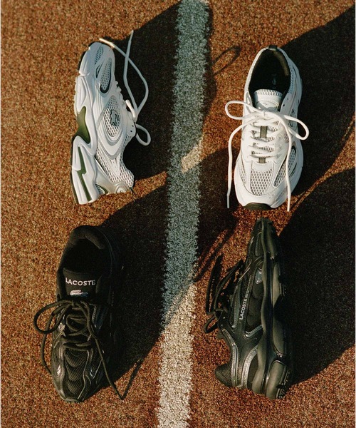 「LACOSTE」 ローカットスニーカー 24 ブラック レディース_7