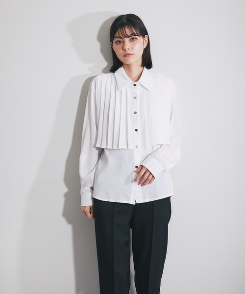 「SMILE ORCHID」 長袖シャツ M ホワイト レディース_画像6