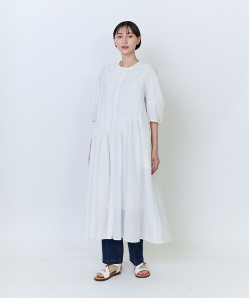 LOISIR ロングワンピース ジャガード 美品 ロワズィール 長袖 近年