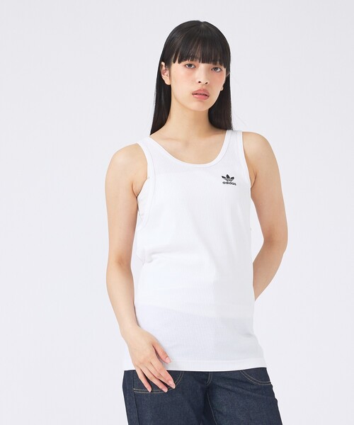  Originals タンク トップ L 、ヴィンテージ、新品 adidas（アディダス） タンクトップ 「adidas Originals/ アディダス