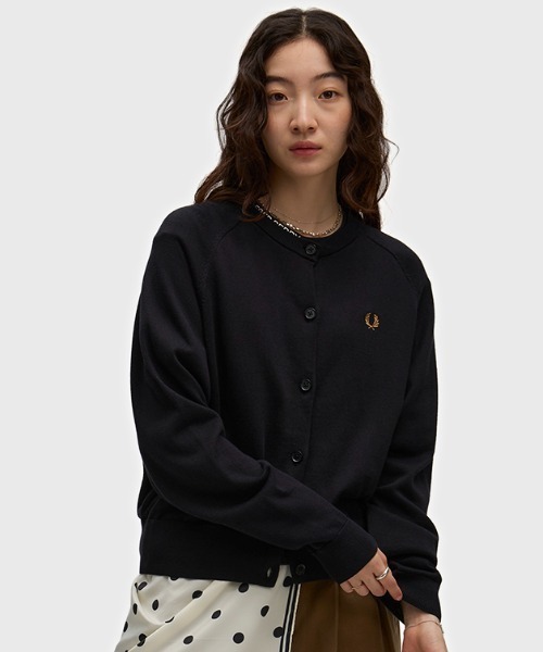 FRED PERRY（フレッドペリー） カーディガン Crew Neck Cardigan